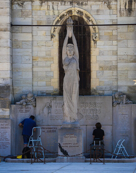 Restauration du monument aux morts 1939-1945